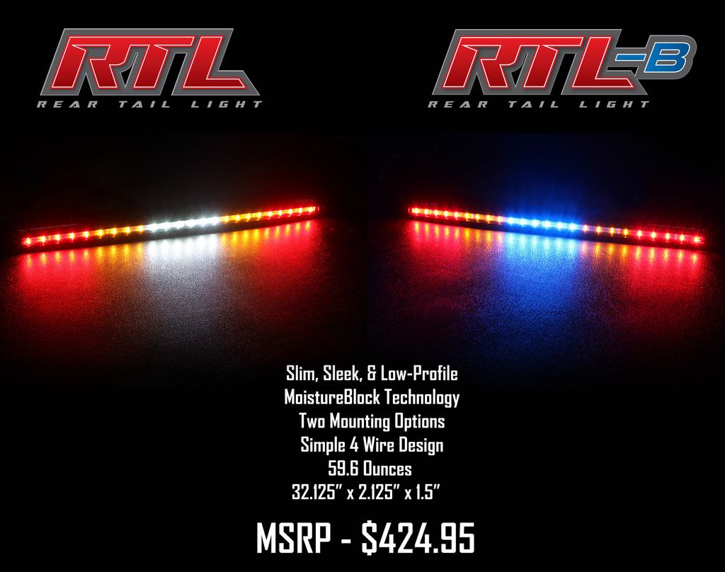 Rear LED light bar racedeZert